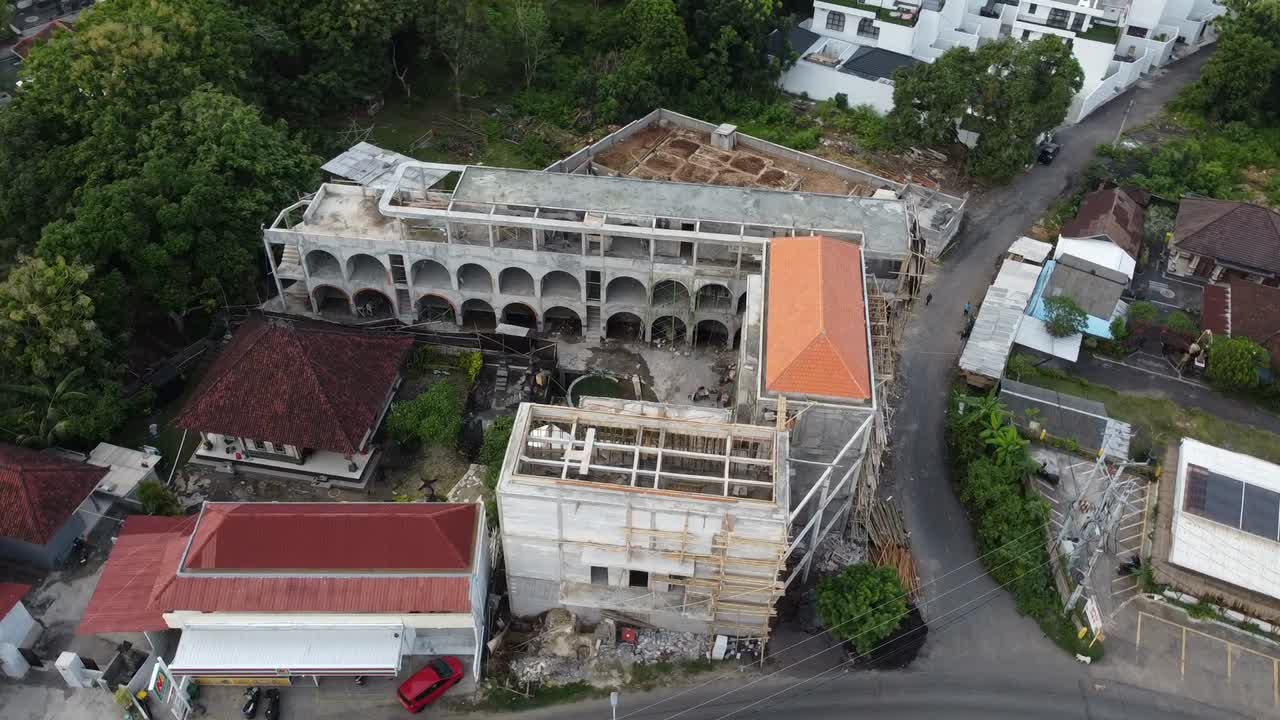 Construction progress